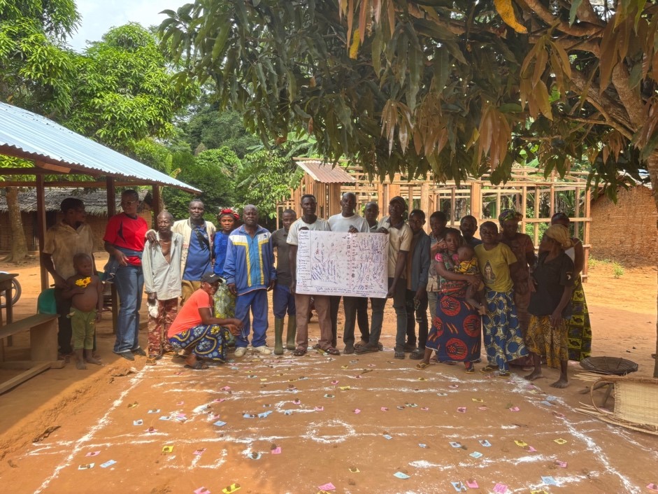 Garantir les droits fonciers des communautés locales et populations autochtones dans le processus de création de l'aire protégée de Messok-Dja à travers la cartographie participative