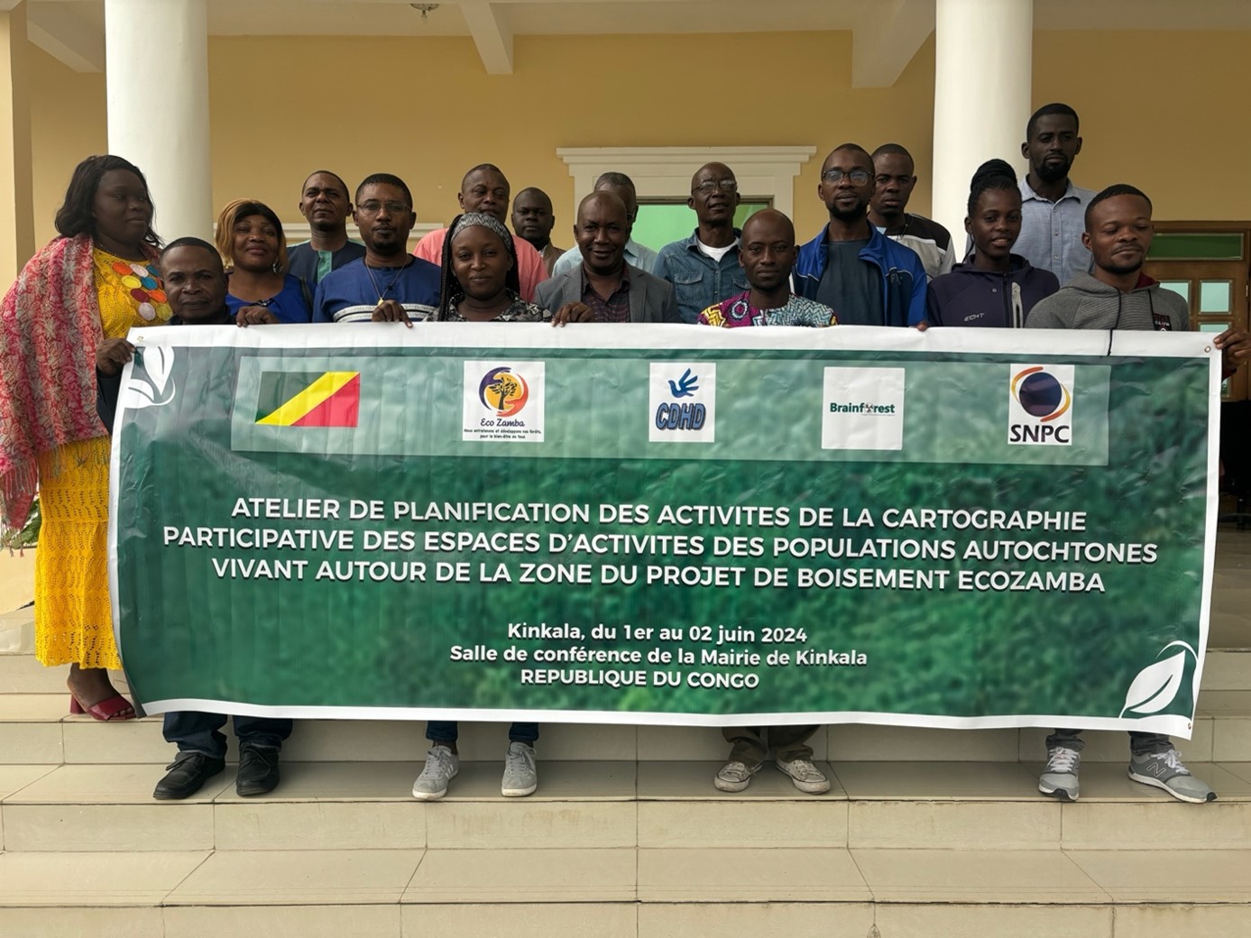 Réalisation de la cartographie participative des espaces d'activités des Populations Autochtones vivant dans et autour de la zone du projet de boisement ECOZAMBA